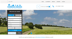 Desktop Screenshot of parreirasimoveis.com