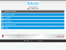 Tablet Screenshot of parreirasimoveis.com